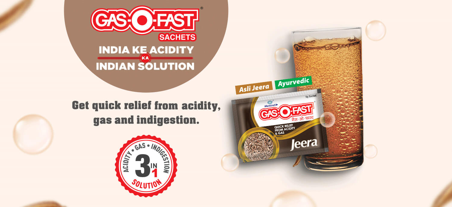 Get Instant Relief from Acidity Cure Indigestion Problem GasOFast